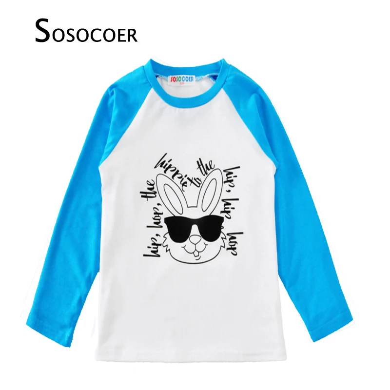 SOSOCOER Kids T Shirts 2017 Cartoon Letter Boy Girl T-shirt Baby Clothes Autumn Cute Glasses Rabbit Long Sleeve Children T Shirt
SOSOCOER Kids T Shirts 2017 Cartoon Letter Boy Girl T-shirt Baby Clothes Autumn Cute Glasses Rabbit Long Sleeve Children T Shirt