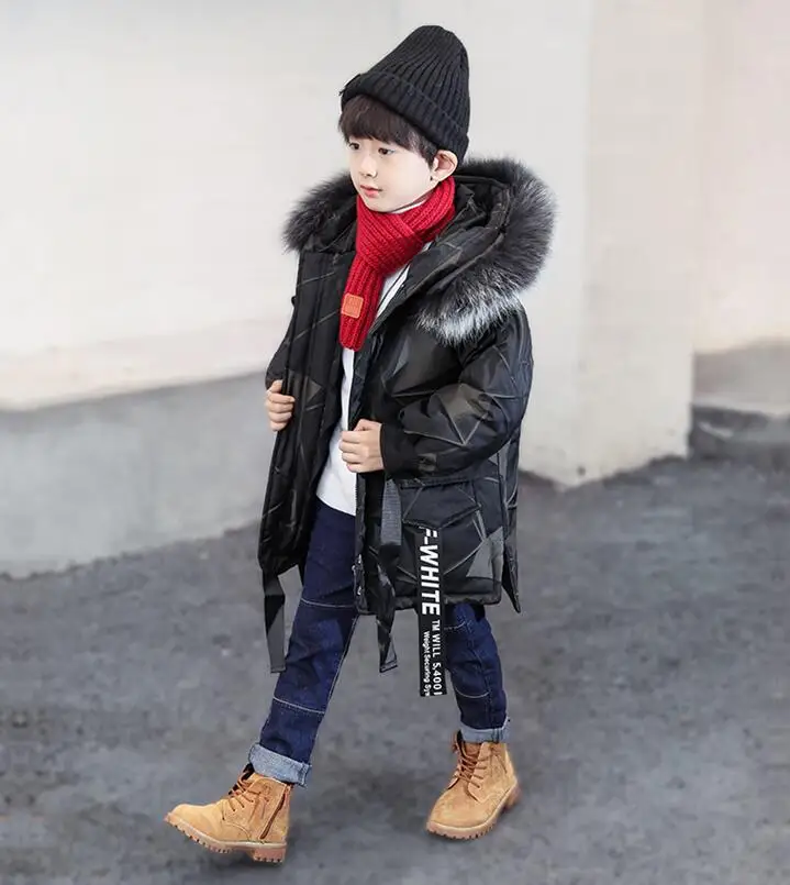 Rlyaeiz Winter Jackets For Boys 2018 Fashion Printed Thick Warm Children Coat High Quality Boy's Fur Collar Hooded Parka Coats
Rlyaeiz Winter Jackets For Boys 2018 Fashion Printed Thick Warm Children Coat High Quality Boy's Fur Collar Hooded Parka Coats