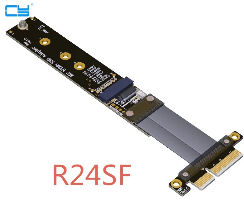 PCIe 4x удлинительные кабели M.2 NVMe SSD адаптер карты Поддержка PCI-E 3,0x4 полная скорость ADT
PCIe 4x удлинительные кабели M.2 NVMe SSD адаптер карты Поддержка PCI-E 3,0x4 полная скорость ADT