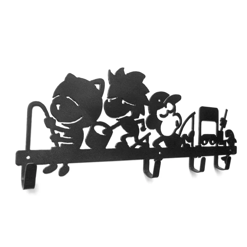 Fishing Creative Iron Key Hook Hanging Clothes Hanger Decorative Wall Hanging Decoration
Fishing Creative Iron Key Hook Hanging Clothes Hanger Decorative Wall Hanging Decoration