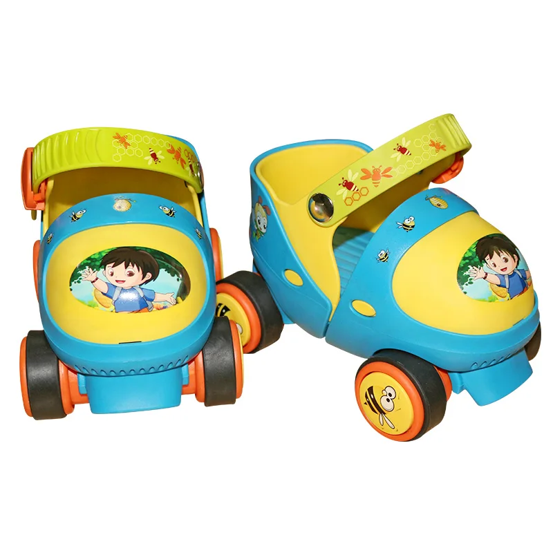 Adjustable Children Roller Skates Safety Off Button Resistance Row 4 Wheels Sliding Slalom Skates Kids Gifts Roller Sneakers
Adjustable Children Roller Skates Safety Off Button Resistance Row 4 Wheels Sliding Slalom Skates Kids Gifts Roller Sneakers