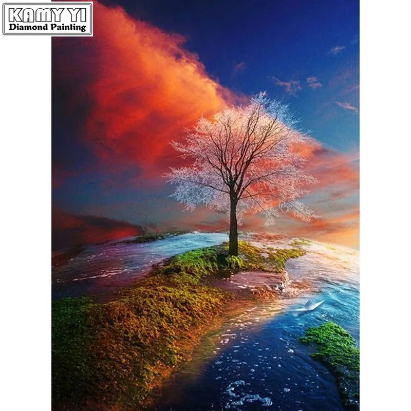 Полноразмерная/круглая Алмазная 5D Вышивка «цветное дерево», картина из страз, вышивка крестиком, украшение, подарок XY1 
Полноразмерная/круглая Алмазная 5D Вышивка «цветное дерево», картина из страз, вышивка крестиком, украшение, подарок XY1