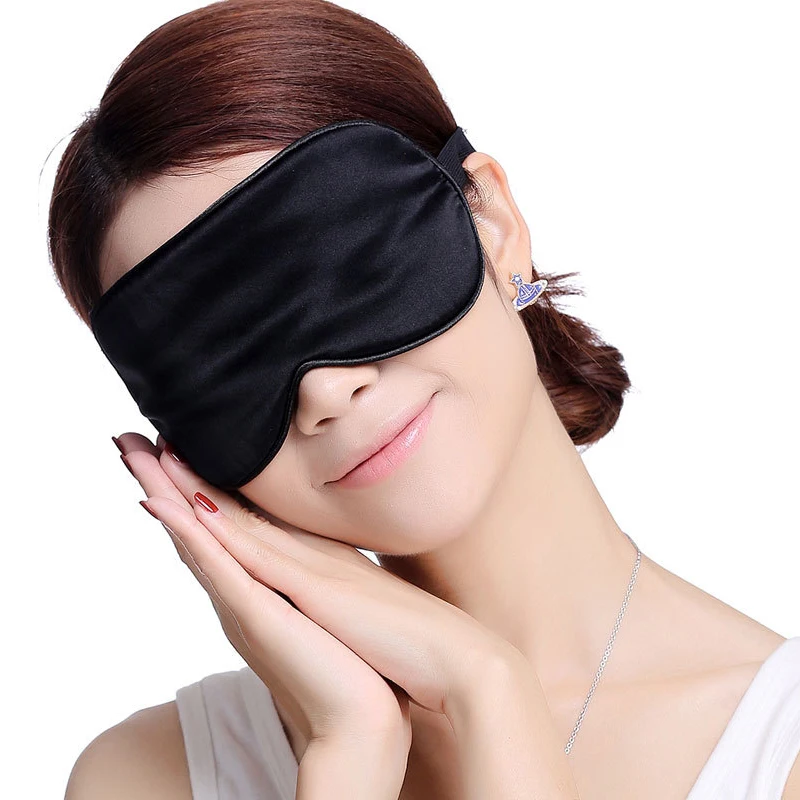 Duplex Pure Silk Sleep Eye Mask Eyeshade Cover Eye Patch Soft Black Women Men Bandage Blindfolds For Sleeping Travel Relax Aid
Duplex Pure Silk Sleep Eye Mask Eyeshade Cover Eye Patch Soft Black Women Men Bandage Blindfolds For Sleeping Travel Relax Aid