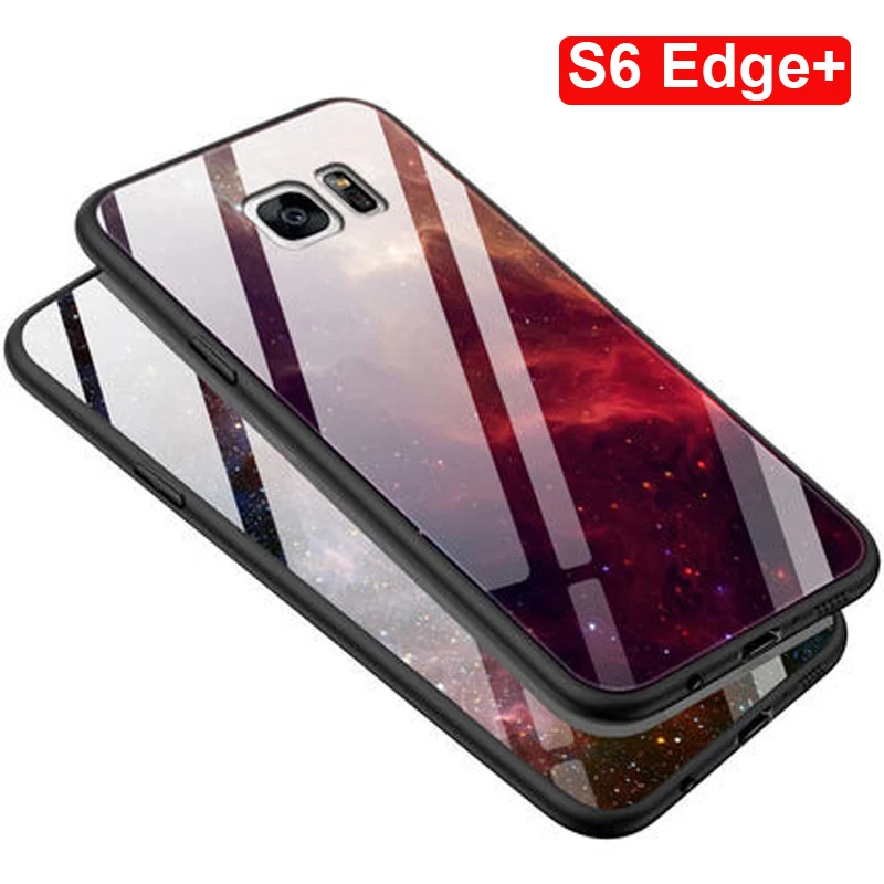 Tempered Glass Case For Samsung Galaxy S6 Edge+ Case Soft Silicone Frame Hard Back Cover For Galaxy S6 Edge+ G9280 Cases shell
Tempered Glass Case For Samsung Galaxy S6 Edge+ Case Soft Silicone Frame Hard Back Cover For Galaxy S6 Edge+ G9280 Cases shell