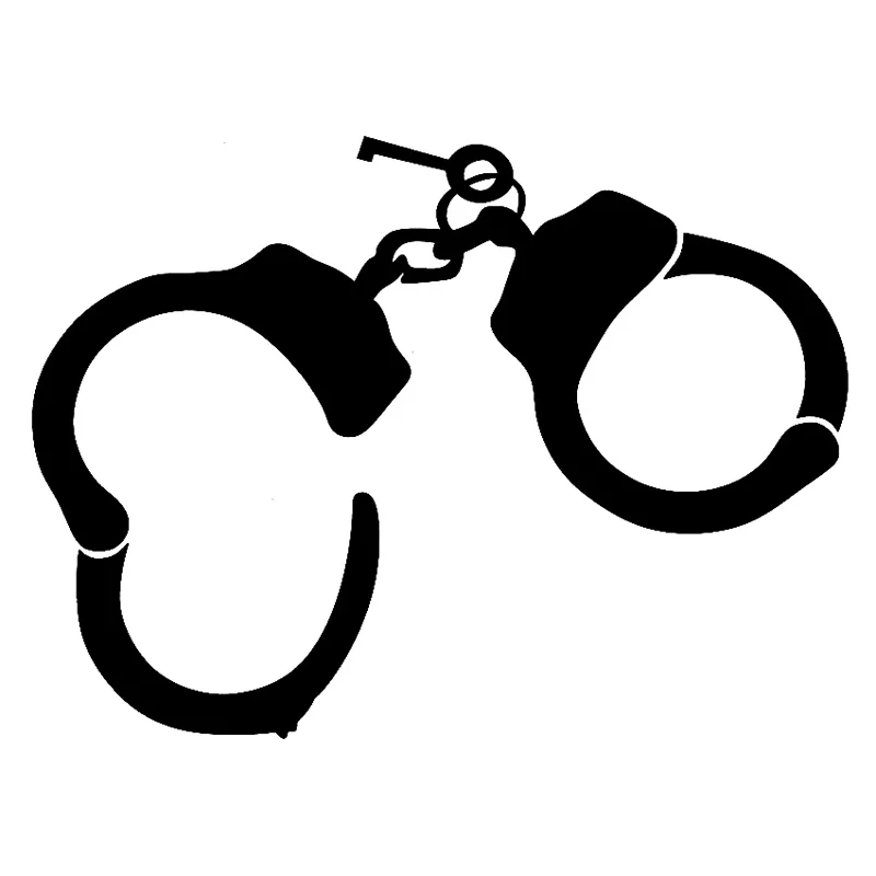 15cm*11.1cm Handcuffs Personality Vinyl Car-Styling Car Sticker Black/white wall sticker
15cm*11.1cm Handcuffs Personality Vinyl Car-Styling Car Sticker Black/white wall sticker