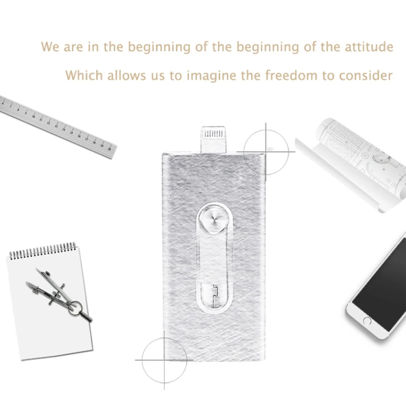 OTG Usb Flash Drive 8GB 16GB 32GB 64GB 128GB Pen drive storage memory stick For iphone 8 7 Plus 6 6s Plus 5S ipad Pendrive
OTG Usb Flash Drive 8GB 16GB 32GB 64GB 128GB Pen drive storage memory stick For iphone 8 7 Plus 6 6s Plus 5S ipad Pendrive