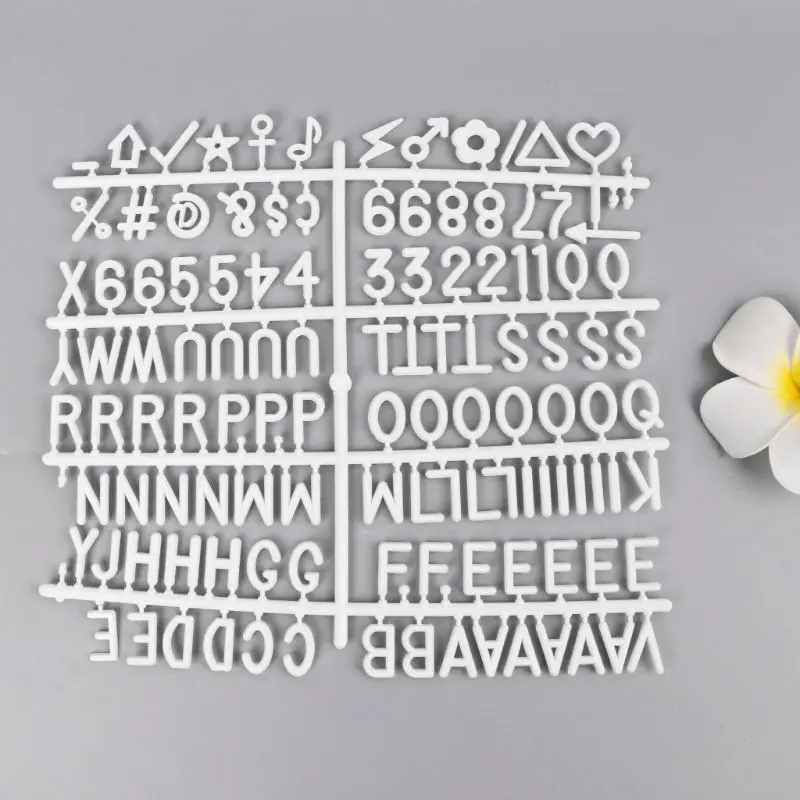 White Plastic Letter Board Letters Set 126 Numbers Special Characters Words For Felt Changeable Message Signs & Letterboards
White Plastic Letter Board Letters Set 126 Numbers Special Characters Words For Felt Changeable Message Signs & Letterboards