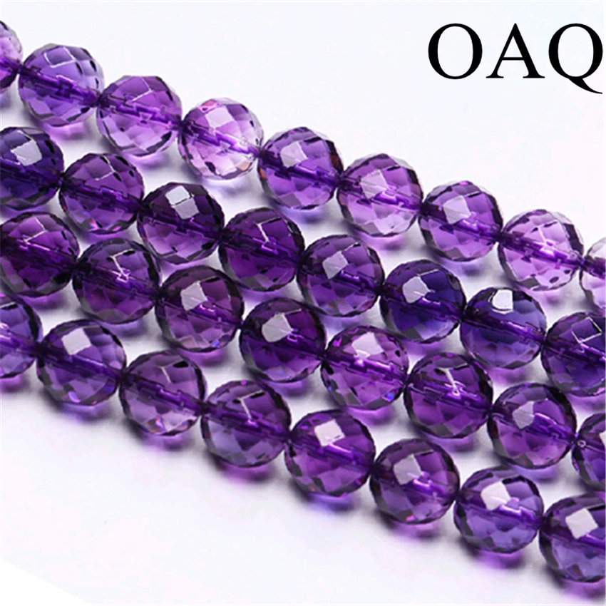 Wholesale 15" 6/8/10/12mm Natural Faceted Crystal Dreamy purple quartz round ball Loose Beads jewelry making
Wholesale 15" 6/8/10/12mm Natural Faceted Crystal Dreamy purple quartz round ball Loose Beads jewelry making