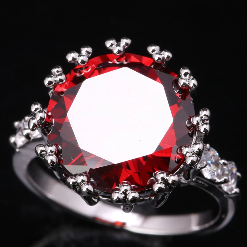 Smooth Oxblood Red Garnet Silver Plated Argent Jewelry US# Solitaire Ring Size 6 / 7 / 8 / 9 S1617
Smooth Oxblood Red Garnet Silver Plated Argent Jewelry US# Solitaire Ring Size 6 / 7 / 8 / 9 S1617