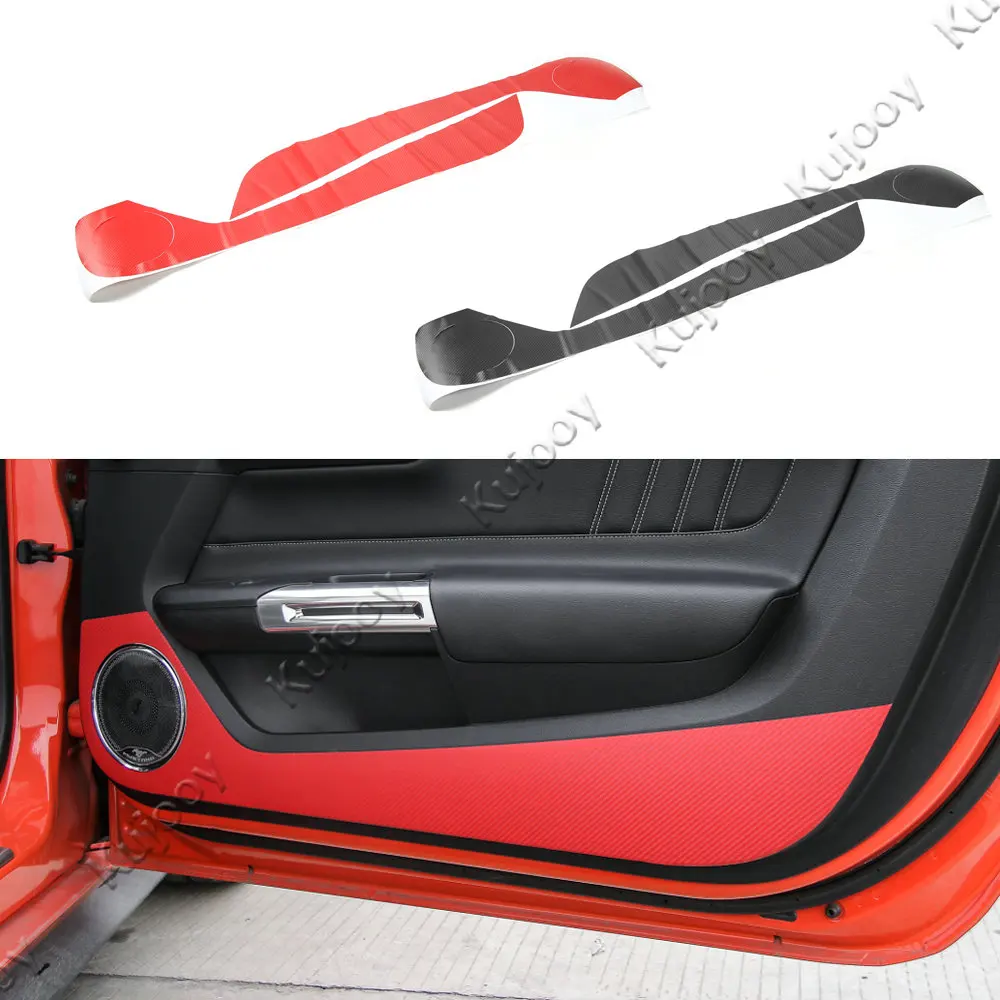 Pair Red Black Carbon Fiber Door Anti Kick Sticker Guard Trim For Ford Mustang 2015 2016 Car Styling Interior Accessories
Pair Red Black Carbon Fiber Door Anti Kick Sticker Guard Trim For Ford Mustang 2015 2016 Car Styling Interior Accessories