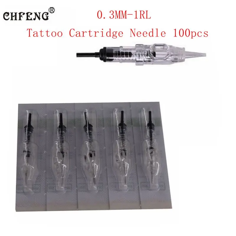 Sterilized Needles 100PCS 1RL Permanent Makeup Eyebrow Lip Microblading Cartridge Needles For Tattoo Machine Pen Beauty Supply
Sterilized Needles 100PCS 1RL Permanent Makeup Eyebrow Lip Microblading Cartridge Needles For Tattoo Machine Pen Beauty Supply
