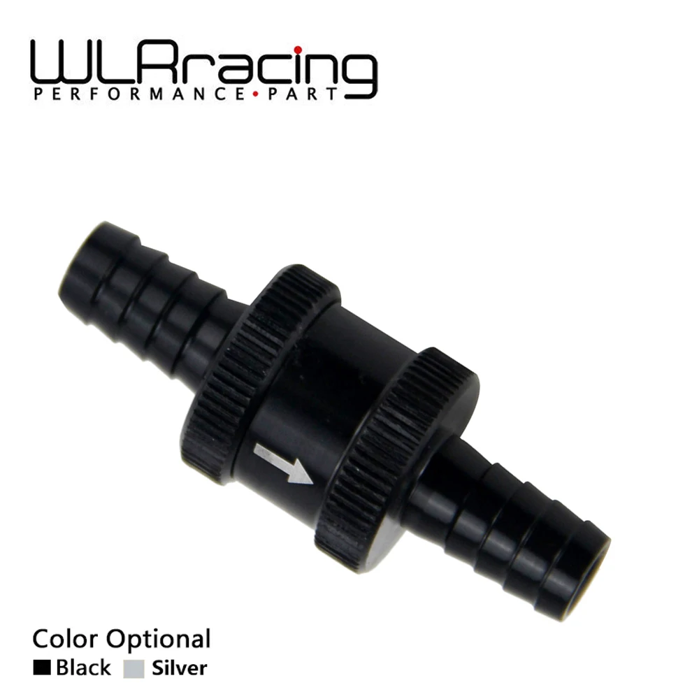 WLR RACING 3/8 "10 мм без возврата односторонний топливный обратный клапан из