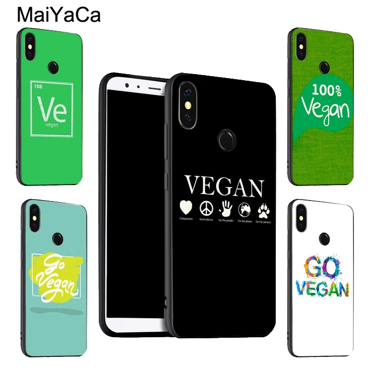 Чехол для вегетарианских продуктов MaiYaCa Xiaomi Redmi Note 9 8 Pro K30 7 9S 8T 7A 8A Mi 9T 10 A3 Max3