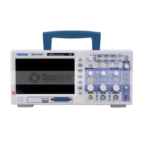 Hantek MSO5102D 100MHz 2 Ch 1GSa/s Oscilloscope 16Ch Logic Analyzer 2in1
Hantek MSO5102D 100MHz 2 Ch 1GSa/s Oscilloscope 16Ch Logic Analyzer 2in1