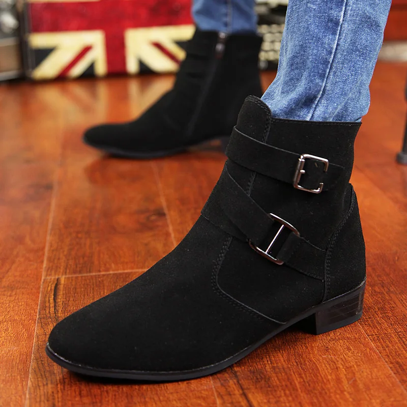 zeeohh 2019 spring Leather zipper Men Ankle Boots Men Leather Boots High Top Shoes Outdoor Casual Men Autumn Shoes Botas Homme
zeeohh 2019 spring Leather zipper Men Ankle Boots Men Leather Boots High Top Shoes Outdoor Casual Men Autumn Shoes Botas Homme