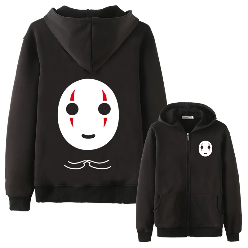 Аниме Spirited Away No Face man светящаяся толстовка с капюшоном кардиган Огино чихиро Серебристая Толстовка Куртка пальто
Аниме Spirited Away No Face man светящаяся толстовка с капюшоном кардиган Огино чихиро Серебристая Толстовка Куртка пальто