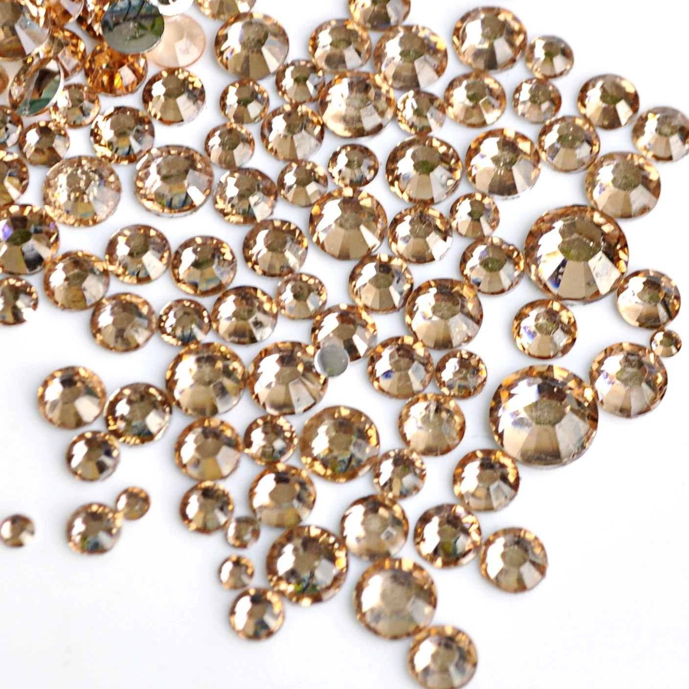 1000 pcs 2mm - 6mm Mix Size Champagne Resin Acrylic Round Rhinestone Sparkling Crystal Rhinestones Nail Art Decoration N07
1000 pcs 2mm - 6mm Mix Size Champagne Resin Acrylic Round Rhinestone Sparkling Crystal Rhinestones Nail Art Decoration N07
