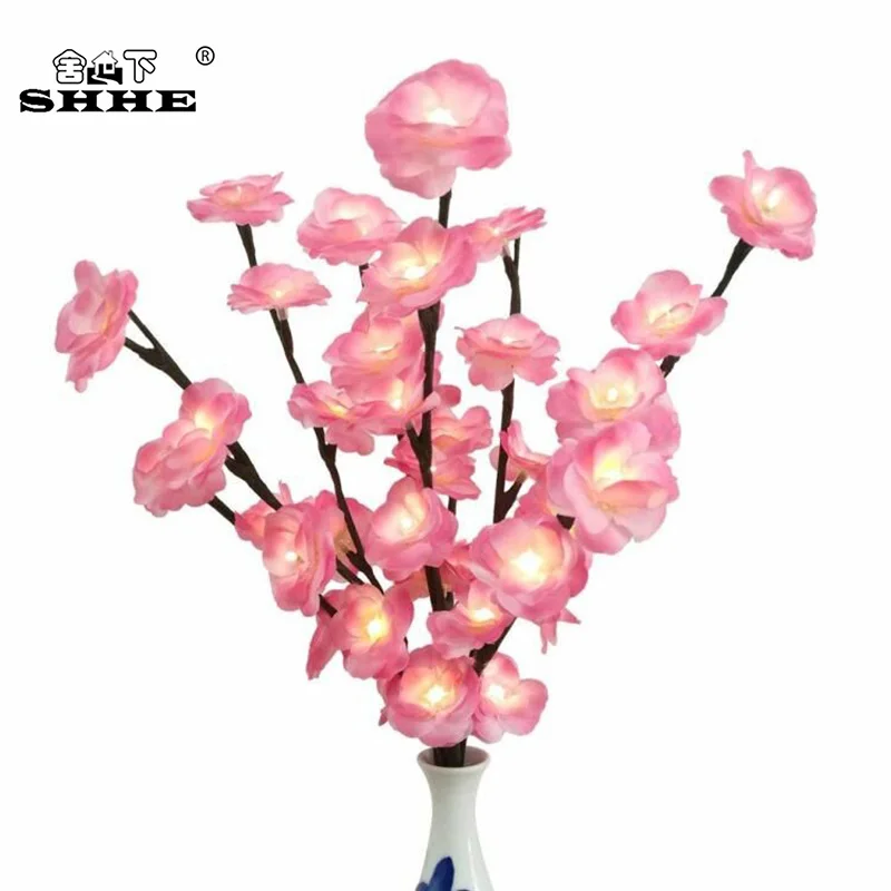 LED Rose Blossom Fairy Branch Floral Light Artificial Twig 50CM Lighted Flower Lights Home Party Wedding Flores Artificiales
LED Rose Blossom Fairy Branch Floral Light Artificial Twig 50CM Lighted Flower Lights Home Party Wedding Flores Artificiales