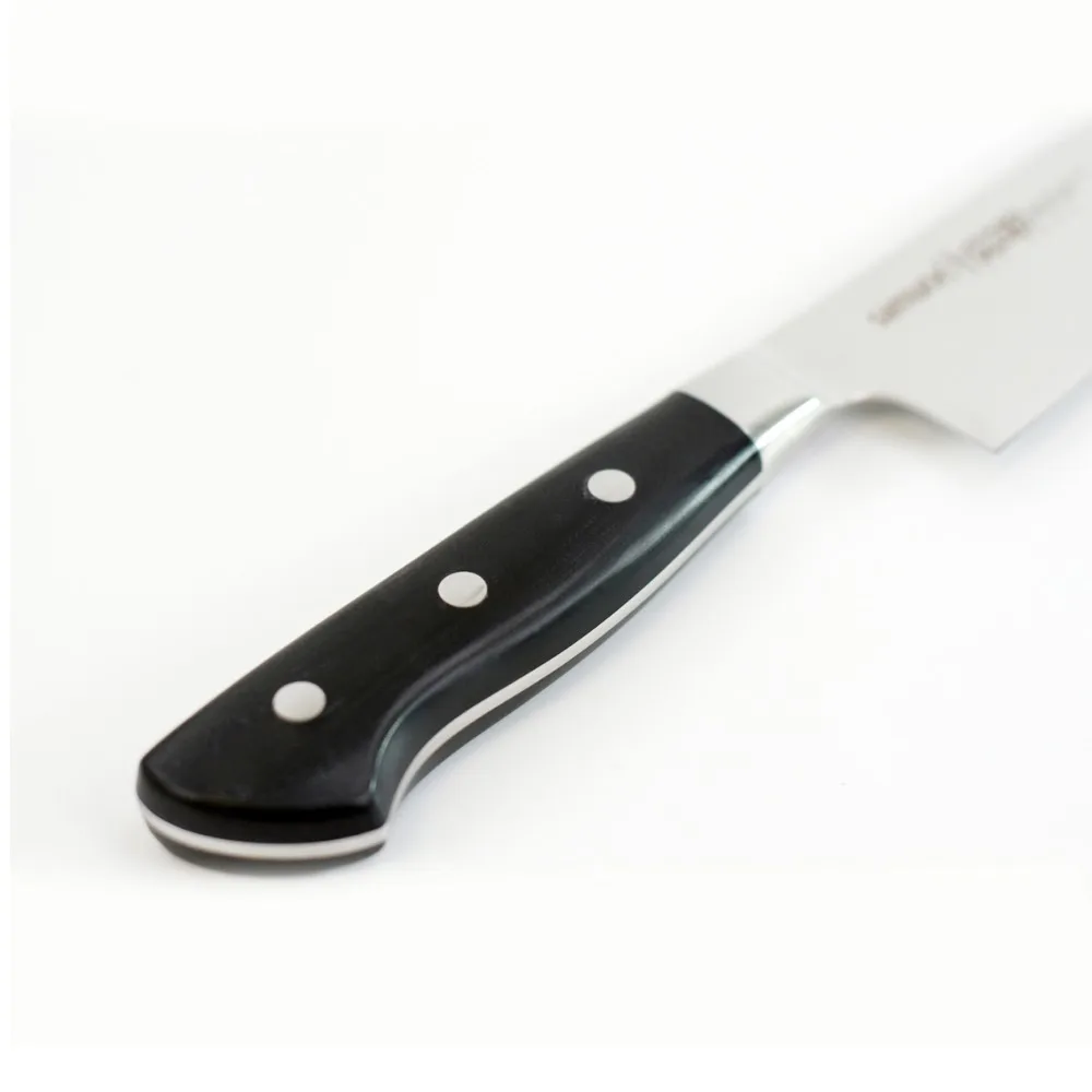 TUO CUTLERY Utility Knife - AUS-8 Japanese High Carbon Kitchen Knife - Ergonomic Black G10 Handle - 5 Inch(127mm)
TUO CUTLERY Utility Knife - AUS-8 Japanese High Carbon Kitchen Knife - Ergonomic Black G10 Handle - 5 Inch(127mm)