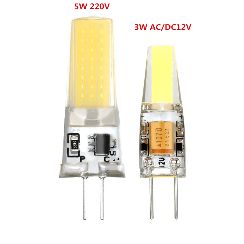 LED G4 Lamp Bulb AC220V AC/DC12V 3W 5W COB SMD LED Lighting Lights replace Halogen Spotlight Chandelier
LED G4 Lamp Bulb AC220V AC/DC12V 3W 5W COB SMD LED Lighting Lights replace Halogen Spotlight Chandelier