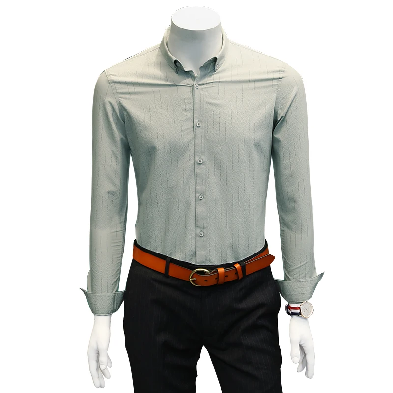 2018 New Spring British Mens Fashion Korean Shirts SlimMen's long-sleeved Suit Shirt dark blue Casual Shirts 365CS03
2018 New Spring British Mens Fashion Korean Shirts SlimMen's long-sleeved Suit Shirt dark blue Casual Shirts 365CS03