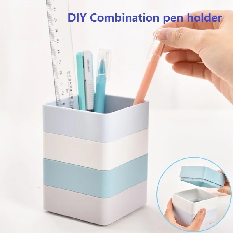 Свежий Цвет DIY съемная ручка держатель мода творческие способности полимерный карандаш Подставка для хранения большой Ёмкость стол-органа...
Свежий Цвет DIY съемная ручка держатель мода творческие способности полимерный карандаш Подставка для хранения большой Ёмкость стол-органа...