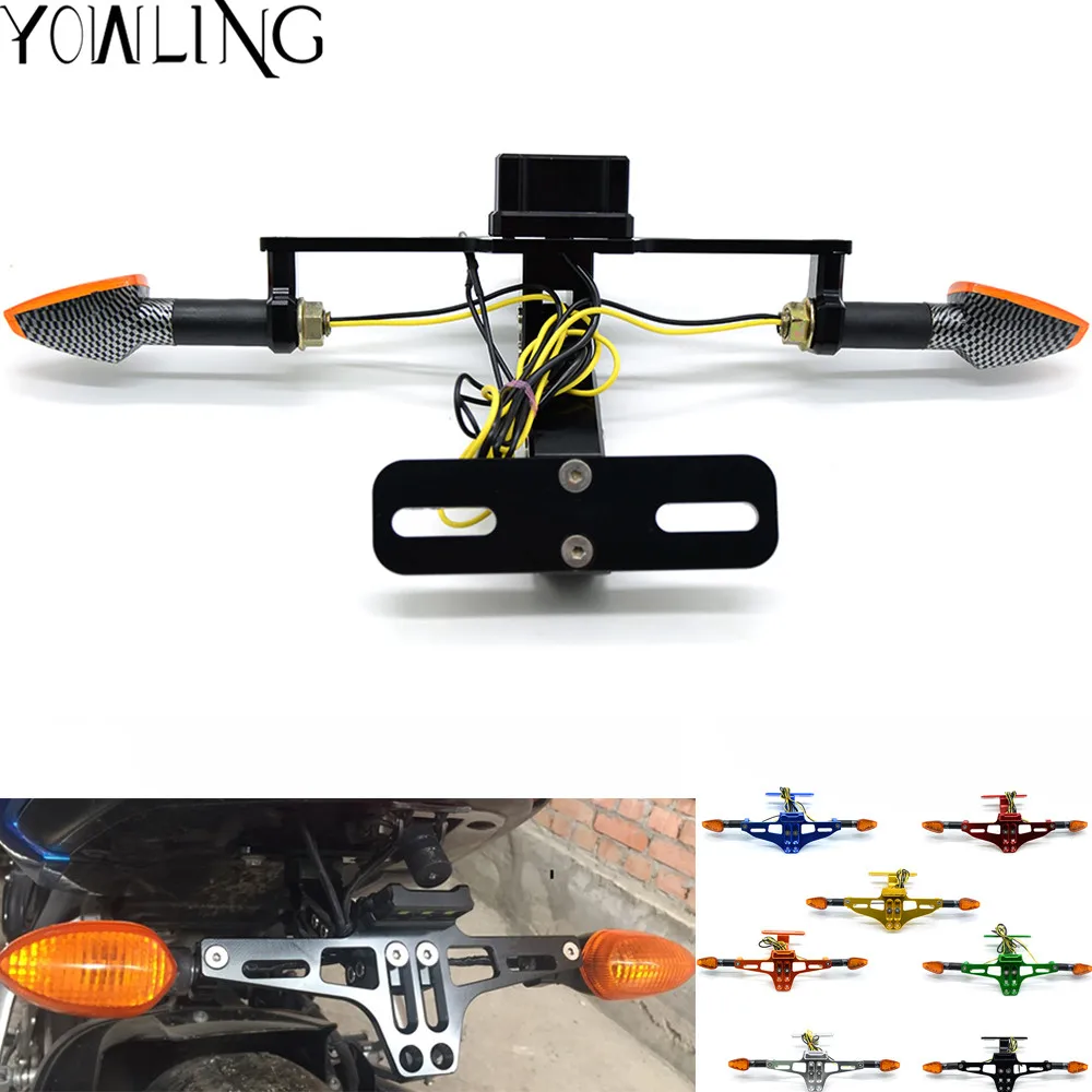 Motorbike CNC License Plate Bracket Holder Registration Plate Holder For Honda CB400 NC750 NC559 NC750S nc750x CG125 PCX MSX 125
Motorbike CNC License Plate Bracket Holder Registration Plate Holder For Honda CB400 NC750 NC559 NC750S nc750x CG125 PCX MSX 125