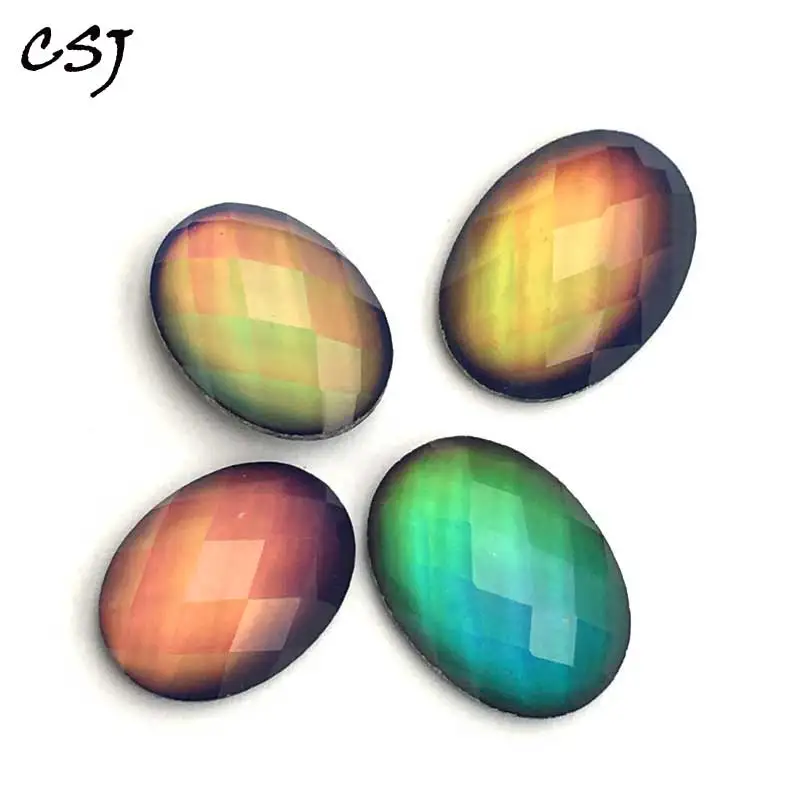 CSJ Created Diaspore Zultanite Loose Gemstone Oval Checkerboard Cut Sultanite Diy Jewelry Color Change Stone Under Temperature
CSJ Created Diaspore Zultanite Loose Gemstone Oval Checkerboard Cut Sultanite Diy Jewelry Color Change Stone Under Temperature