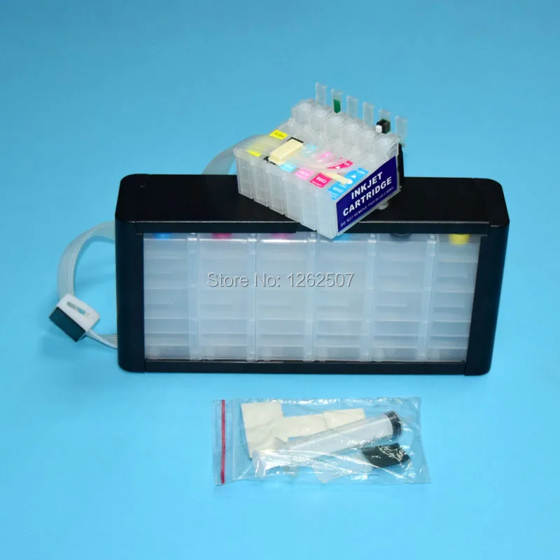 T0801-6 Continuous Ink Supply System For Epson Stylus PX700 PX710 PX720 PX800 PX810 PX650 PX50 Printers Bulk Ink Ciss System
T0801-6 Continuous Ink Supply System For Epson Stylus PX700 PX710 PX720 PX800 PX810 PX650 PX50 Printers Bulk Ink Ciss System