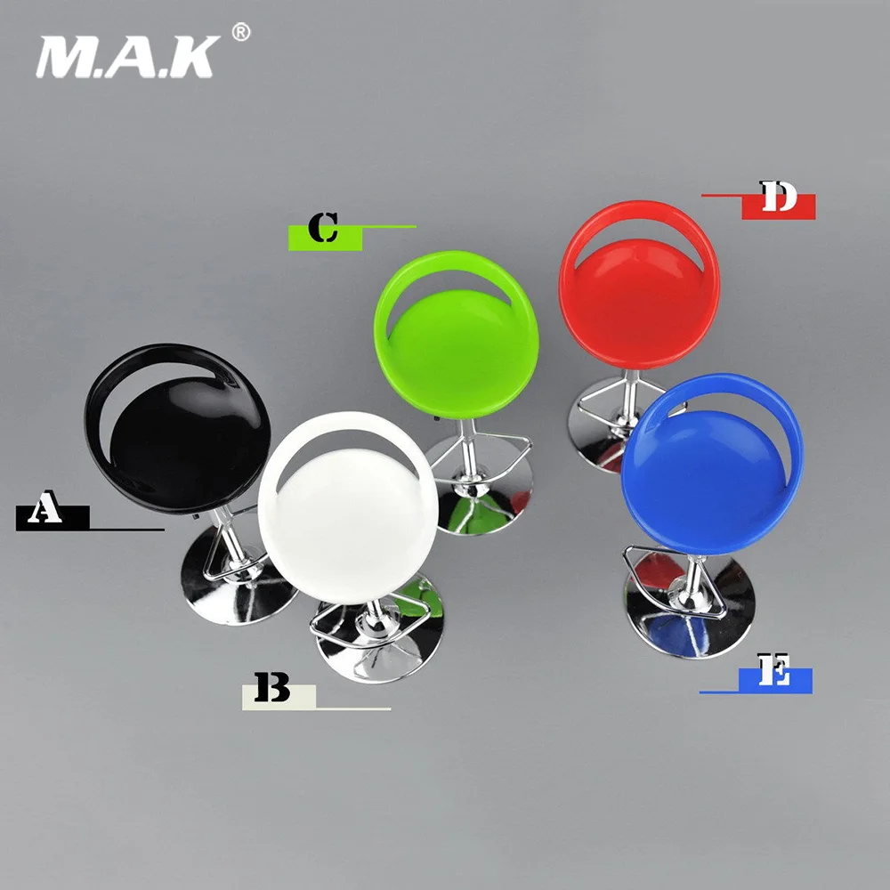 4 Colors 1/6 Scale Figure Accessory Round Bar Swivel Chair Rotating Chair Model Toys for 12 inches Action Figure Body
4 Colors 1/6 Scale Figure Accessory Round Bar Swivel Chair Rotating Chair Model Toys for 12 inches Action Figure Body