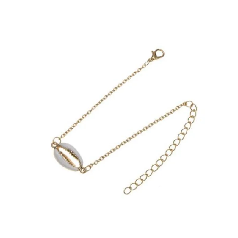 Женский браслет-цепочка Olaru простой браслет в богемном стиле золотистого цвета