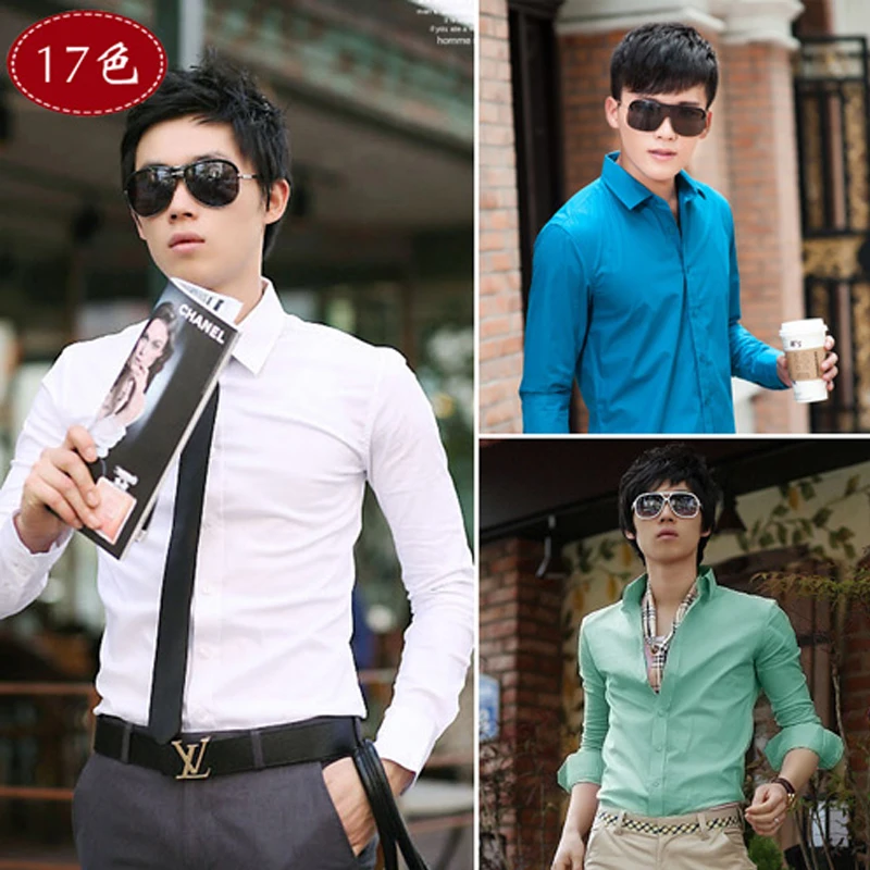 WSGYJ Men Formal Shirt 2019 Brand Office Men's Shirt High Quality Solid Color Long Sleeves Shirts White Black
WSGYJ Men Formal Shirt 2019 Brand Office Men's Shirt High Quality Solid Color Long Sleeves Shirts White Black