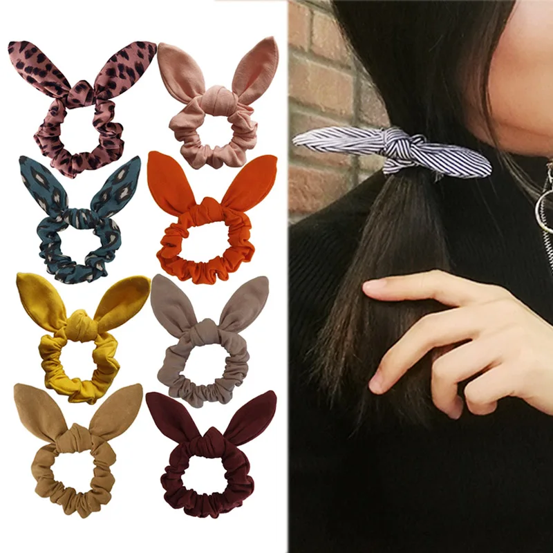 Grid 1PC Strip Bunny Ear Headband Cloth Fabric Solid Hair Scrunchie Elastic Flower Ponytail Holder Leopard Print Hairband Women
Grid 1PC Strip Bunny Ear Headband Cloth Fabric Solid Hair Scrunchie Elastic Flower Ponytail Holder Leopard Print Hairband Women