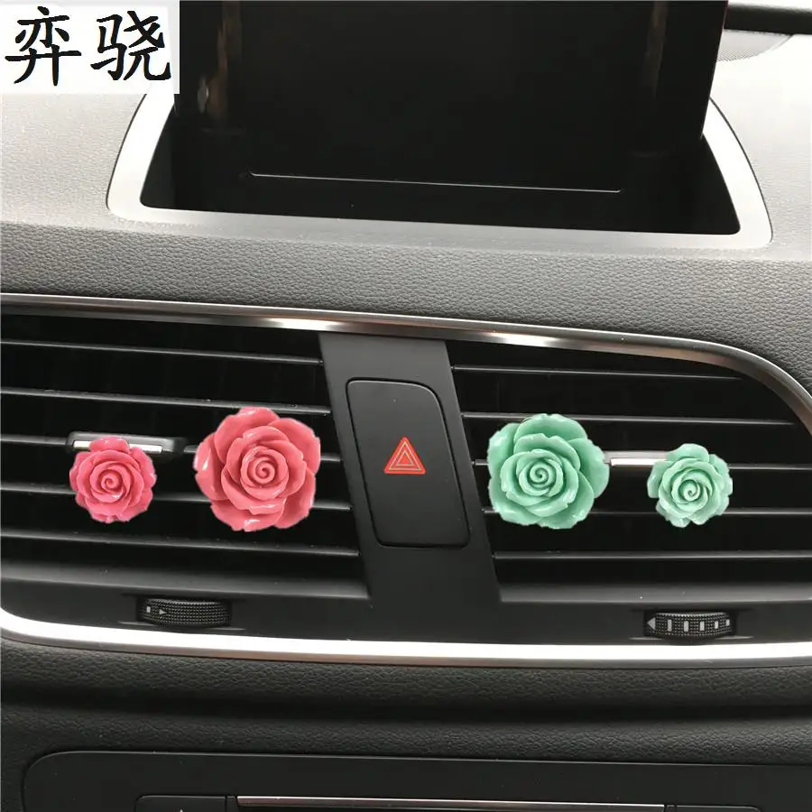 Beautiful Rose Flower Lady Car Perfume Air Conditioner Perfume Clip Rhinestone Flower Styling Car Air Freshener Air Outlet
Beautiful Rose Flower Lady Car Perfume Air Conditioner Perfume Clip Rhinestone Flower Styling Car Air Freshener Air Outlet