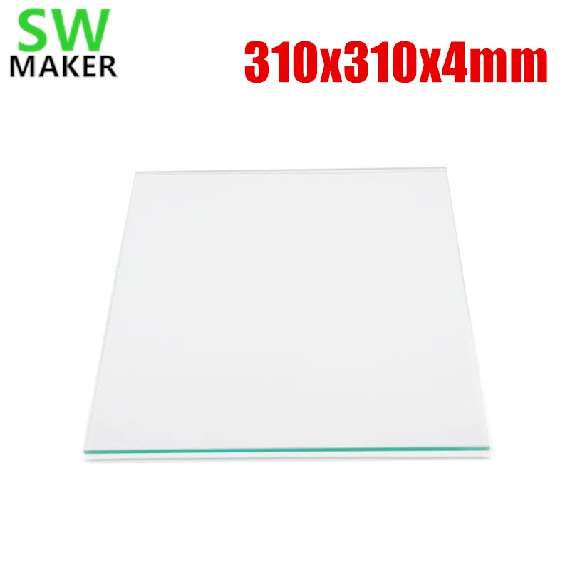 Heated Bed Borosilicate Glass Plate 310x310mm 4mm for Creality CR-10 Series CR-10 5S 3D Printer Parts
Heated Bed Borosilicate Glass Plate 310x310mm 4mm for Creality CR-10 Series CR-10 5S 3D Printer Parts