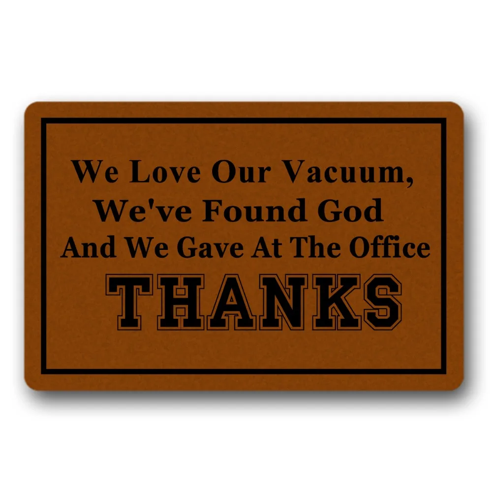 Entrance Floor Mat Non-slip We Love Our Vacuum Door Mat Outdoor Indoor Rubber Mat Non-woven Fabric Top 15.7x23.6 Inch
Entrance Floor Mat Non-slip We Love Our Vacuum Door Mat Outdoor Indoor Rubber Mat Non-woven Fabric Top 15.7x23.6 Inch