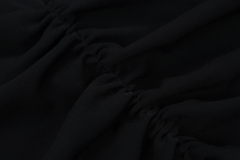 Beateen Deep V Solid Ruched Mini Sheath Black Dress Long Sleeve 2019 New Fashion Party Sexy
Beateen Deep V Solid Ruched Mini Sheath Black Dress Long Sleeve 2019 New Fashion Party Sexy
