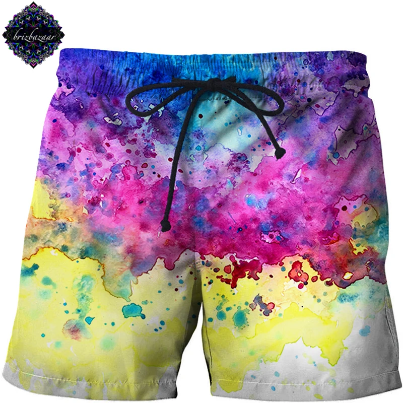 SplatterWatercolor By Brizbazaar Art Mens Beach Shorts 3D Print Board Short Pant Harajuku Quick Dry Male Shorts 2018 Summer
SplatterWatercolor By Brizbazaar Art Mens Beach Shorts 3D Print Board Short Pant Harajuku Quick Dry Male Shorts 2018 Summer