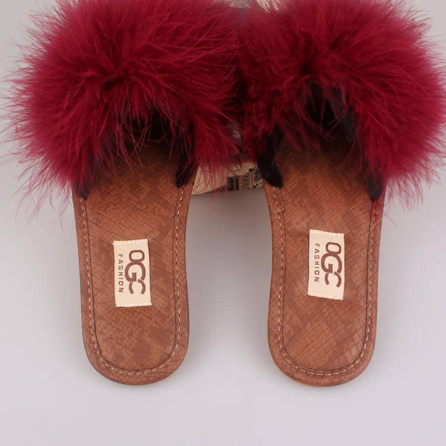 2020 Natural leather sole Slippers Fashion Winter Open Toe Women Indoor Slippers Fur Warm High Quality Wool Soft Plush Lady
2020 Natural leather sole Slippers Fashion Winter Open Toe Women Indoor Slippers Fur Warm High Quality Wool Soft Plush Lady