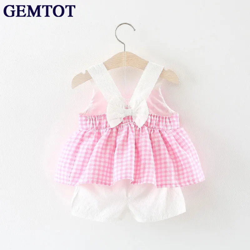 GEMTOT Лето 2018, новая детская одежда, Детский костюм для маленьких девочек, детский сетчатый костюм с ремнем позади детской одежды
GEMTOT Лето 2018, новая детская одежда, Детский костюм для маленьких девочек, детский сетчатый костюм с ремнем позади детской одежды
