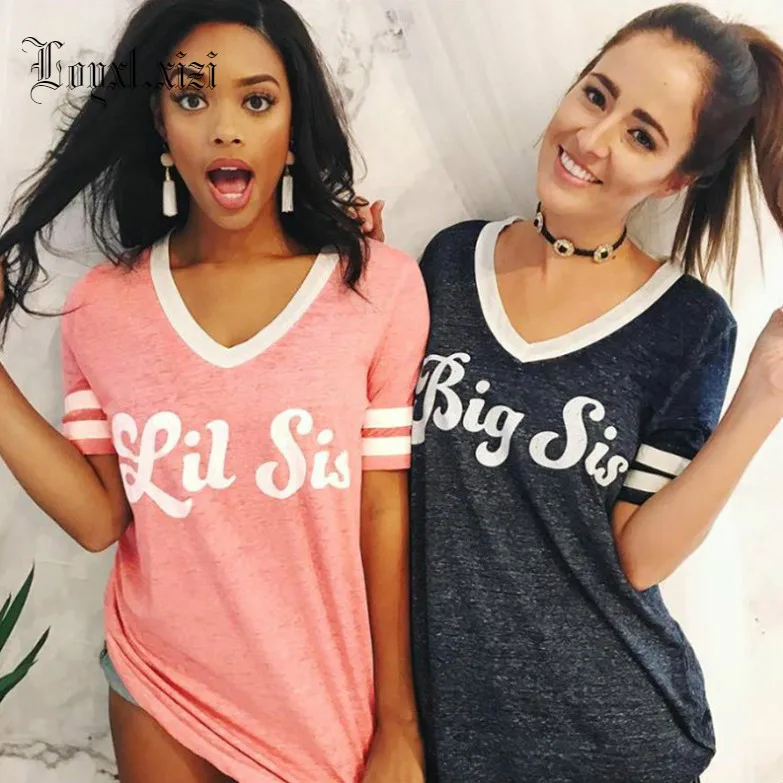 Summer short-sleeved sisters t-shirt women's print 2018 popular graceful new products LQ0087
Summer short-sleeved sisters t-shirt women's print 2018 popular graceful new products LQ0087
