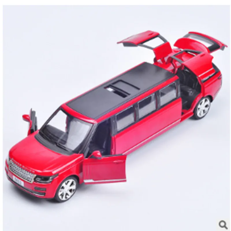 1:32 Diecast Toy Lengthened ROVER Alloy Model Collection Pull Back Vehicle for Children with sound light Collection Gift toys
1:32 Diecast Toy Lengthened ROVER Alloy Model Collection Pull Back Vehicle for Children with sound light Collection Gift toys
