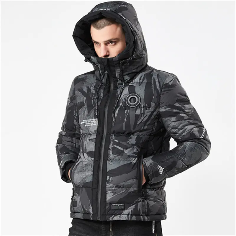 Большие размеры M-4XL, зимняя Новинка, повседневная мужская парка с капюшоном, модное камуфляжное хлопковое пальто, длинная мужская теплая ку...
Большие размеры M-4XL, зимняя Новинка, повседневная мужская парка с капюшоном, модное камуфляжное хлопковое пальто, длинная мужская теплая ку...