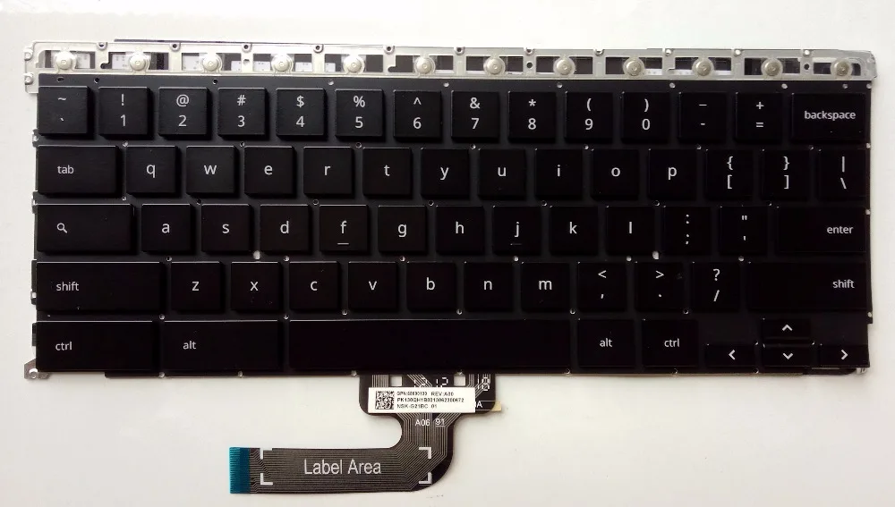 New for Google Chromebook Pixel CB001 NSK-G20BC 12.9" laptop English us Keyboard backlit black
New for Google Chromebook Pixel CB001 NSK-G20BC 12.9" laptop English us Keyboard backlit black