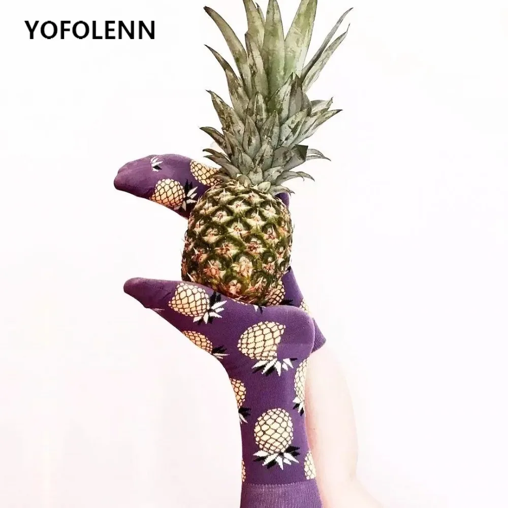 Combed Cotton Unisex Pineapple Happy Socks for Men Women Personalized Long Tube Wedding Funny Socks Cherry Lemon Fruit Series
Combed Cotton Unisex Pineapple Happy Socks for Men Women Personalized Long Tube Wedding Funny Socks Cherry Lemon Fruit Series
