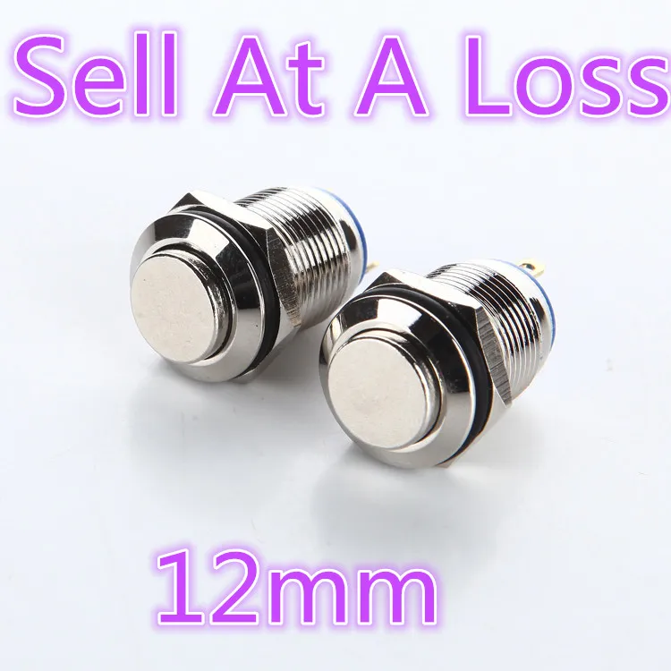 1pcs/lot 12mm Bulge Stainless Steel Metal L29 Push Button Switch Car Modification Horn Doorbell Automatic Reset Sell At A Loss
1pcs/lot 12mm Bulge Stainless Steel Metal L29 Push Button Switch Car Modification Horn Doorbell Automatic Reset Sell At A Loss