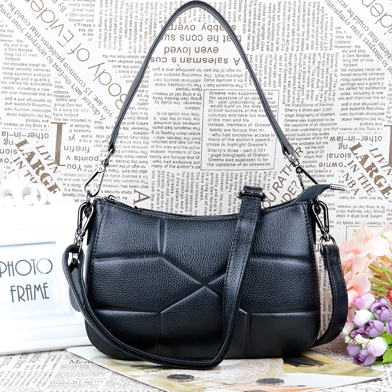 Luxury 2019 Genuine Leather Bags Women Real Leather Messenger Bags Fashion 2 Straps Plaid Ladies Shoulder Handbags Female Purse
Luxury 2019 Genuine Leather Bags Women Real Leather Messenger Bags Fashion 2 Straps Plaid Ladies Shoulder Handbags Female Purse
