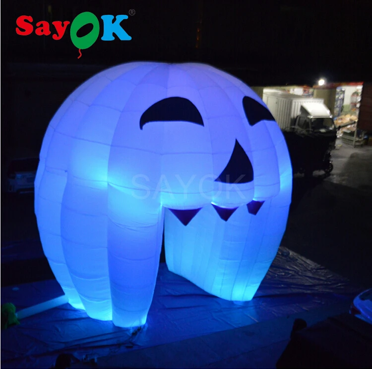 Sayok 5m Inflatable Tent with LED Light 16 color Inflatable Halloween Pumpkin Tent for Rental Excursion and Party Decor
Sayok 5m Inflatable Tent with LED Light 16 color Inflatable Halloween Pumpkin Tent for Rental Excursion and Party Decor