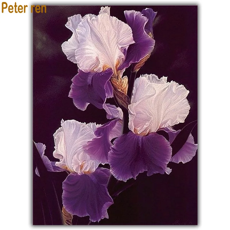 Diy Diamond painting cross stitch Crafts Square\Round diamond Mosaic flower full diamond embroidery Home Decor Iris germanica L
Diy Diamond painting cross stitch Crafts Square\Round diamond Mosaic flower full diamond embroidery Home Decor Iris germanica L