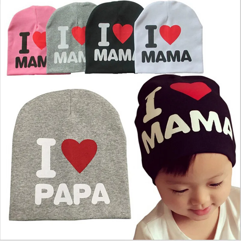 TONGMAO 2019 Spring Autumn Baby Knitted Warm Cotton Beanie Hat For Toddler Baby Kids Girl Boy I LOVE PAPA MAMA Print Baby Hats
TONGMAO 2019 Spring Autumn Baby Knitted Warm Cotton Beanie Hat For Toddler Baby Kids Girl Boy I LOVE PAPA MAMA Print Baby Hats